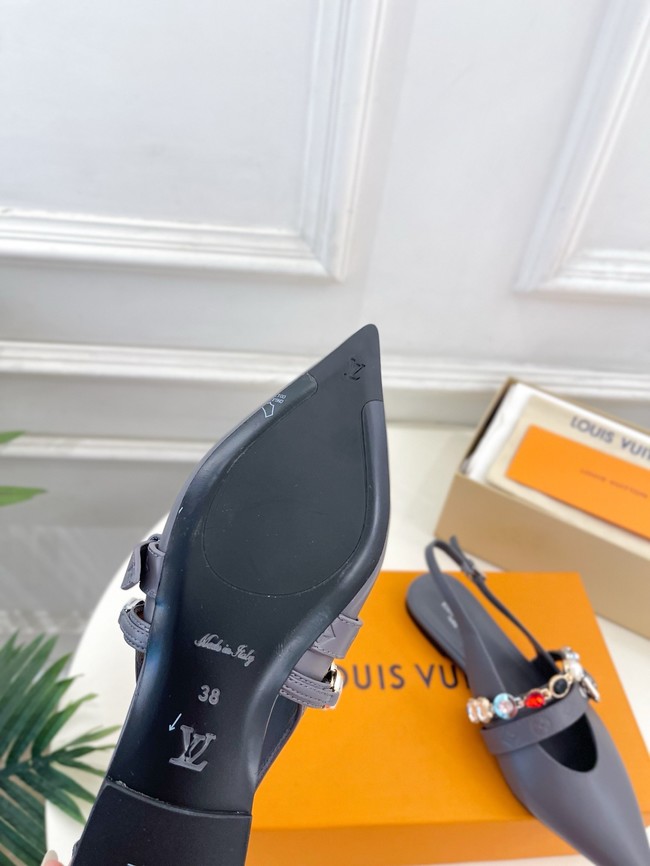 Louis Vuitton Vibe Slingback Flat Sandal  66897-5