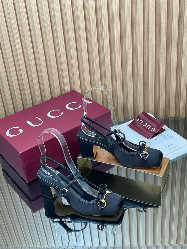 Gucci Womens slingback pump with Horsebit 66923-2