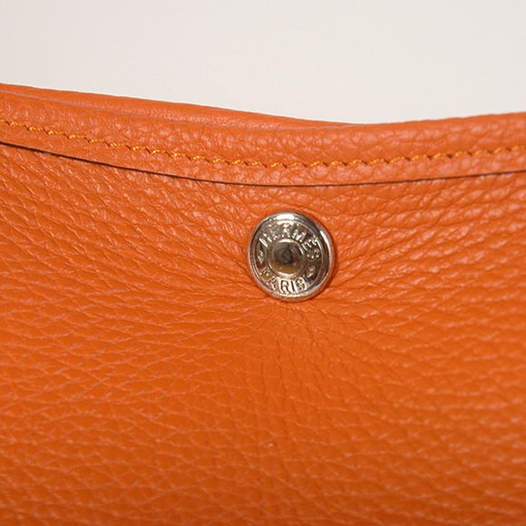 Hermes Garden Party 36CM Bag Clemence Orange Hermes Garden Party 36CM Bag Clemence Orange