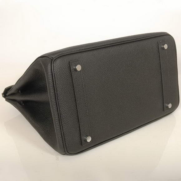 Hermes Birkin 30CM Tote Bags Smooth Togo Leather Black Hermes Birkin 30CM Tote Bags Smooth Togo Leather Black