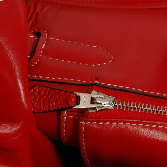 Hermes Birkin 30CM Tote Bags Smooth Togo Leather Red Hermes Birkin 30CM Tote Bags Smooth Togo Leather Red