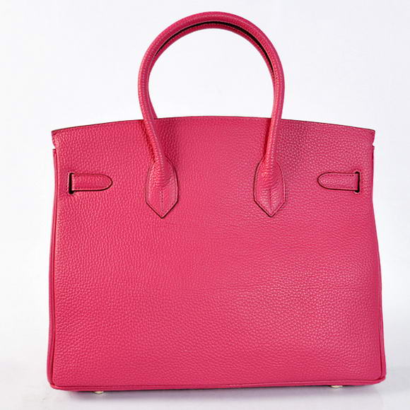 Hermes Birkin 35CM Tote Bags Togo Leather Peach Golden