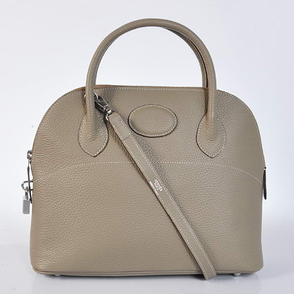 Hermes Bolide 31CM Tote Bags Clemence H1031 Grey Hermes Bolide 31CM Tote Bags Clemence H1031 Grey