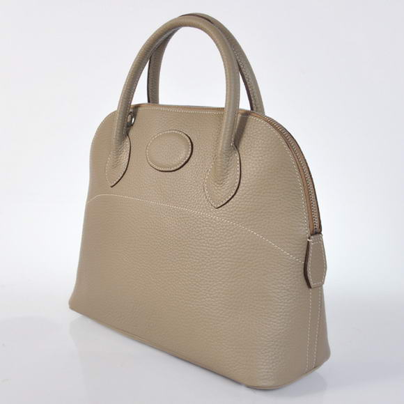 Hermes Bolide 31CM Tote Bags Clemence H1031 Grey Hermes Bolide 31CM Tote Bags Clemence H1031 Grey