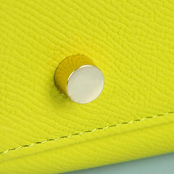 Hot Style Hermes Kelly 32cm Bags Yellow Calf Leather Gold Hot Style Hermes Kelly 32cm Bags Yellow Calf Leather Gold