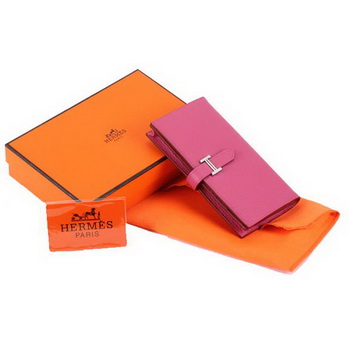 Hermes Bearn Japonaise Bi-Fold A208 Roseo Hermes Bearn Japonaise Bi-Fold A208 Roseo