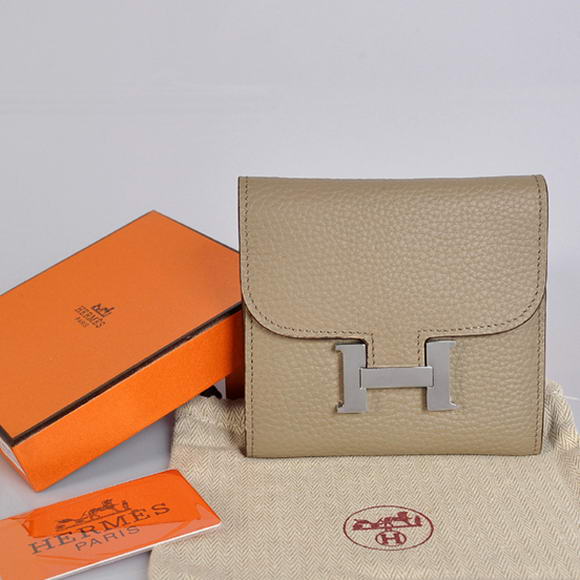 Hermes Constance Wallets Togo Leather A608 Dark Grey Hermes Constance Wallets Togo Leather A608 Dark Grey