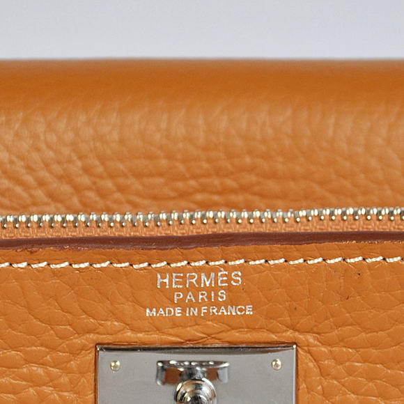 Hermes Kelly Wallet Togo Leather Bi-Fold Purse A708 Camel Hermes Kelly Wallet Togo Leather Bi-Fold Purse A708 Camel