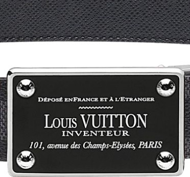 Louis Vuitton Inventeur Damier Reversible Belts M9632Q Louis Vuitton Inventeur Damier Reversible Belts M9632Q