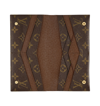 Louis Vuitton Monogram Canvas Long Wallet Origami M40487 Louis Vuitton Monogram Canvas Long Wallet Origami M40487