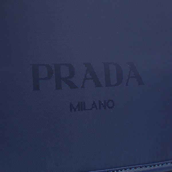 Prada Fabric Messenger Bag V166 Blue Prada Fabric Messenger Bag V166 Blue