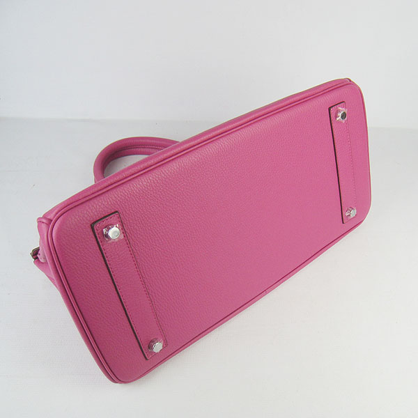 Hermes Birkin 6109 Togo Leather Bag Peachblow 42cm Silver Hermes Birkin 6109 Togo Leather Bag Peachblow 42cm Silver