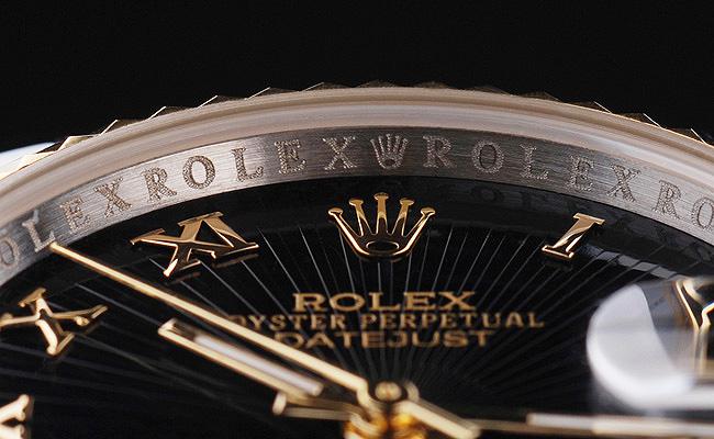 Rolex Datejust Black Stainless Steel 34mm Men Watch-RD3815 Rolex Datejust Black Stainless Steel 34mm Men Watch-RD3815