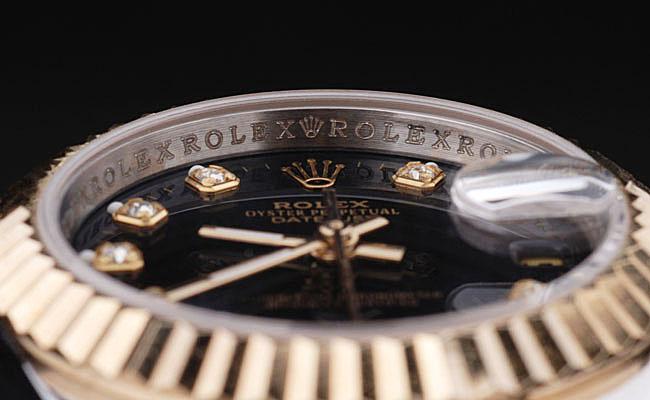 Rolex Datejust Golden Black 25mm Women Watch-RD3832 Rolex Datejust Golden Black 25mm Women Watch-RD3832