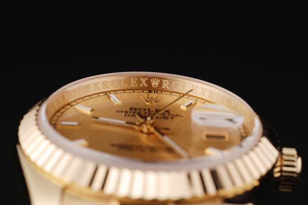 Rolex Datejust Golden Cutwork Stainless Steel Watch-RD2401 Rolex Datejust Golden Cutwork Stainless Steel Watch-RD2401