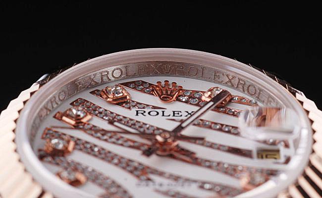 Rolex Datejust Rose Gold Stainless Steel 25mm Watch-RD3761 Rolex Datejust Rose Gold Stainless Steel 25mm Watch-RD3761