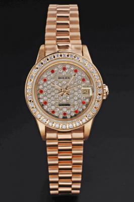 Rolex Datejust Rose Gold Surface 25 mm Women Watch-RD3849 Rolex Datejust Rose Gold Surface 25 mm Women Watch-RD3849