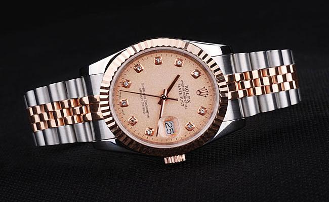 Rolex Datejust Rose Gold Surface 34mm Men Watch-RD3848 Rolex Datejust Rose Gold Surface 34mm Men Watch-RD3848