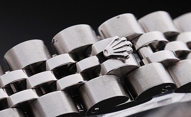 Rolex Datejust Silver Black Stainless Steel 25mm Watch-RD3790 Rolex Datejust Silver Black Stainless Steel 25mm Watch-RD3790