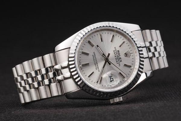 Rolex Datejust Stainless Steel Cutwork Watch-RD2390 Rolex Datejust Stainless Steel Cutwork Watch-RD2390