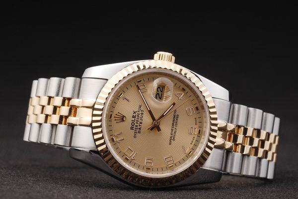 Rolex Datejust Swiss Mechanism Golden Surface Watch-RD2377 Rolex Datejust Swiss Mechanism Golden Surface Watch-RD2377