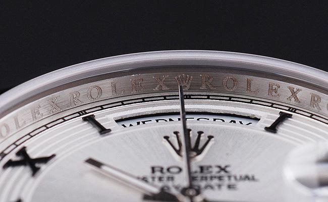 Rolex Day-Date Silver White Cutwork 34mm Men Watch-RD3822 Rolex Day-Date Silver White Cutwork 34mm Men Watch-RD3822