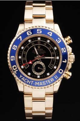 Rolex Yacht-Master II Blue Bezel&Black Surface Watch-RY3338 Rolex Yacht-Master II Blue Bezel&Black Surface Watch-RY3338