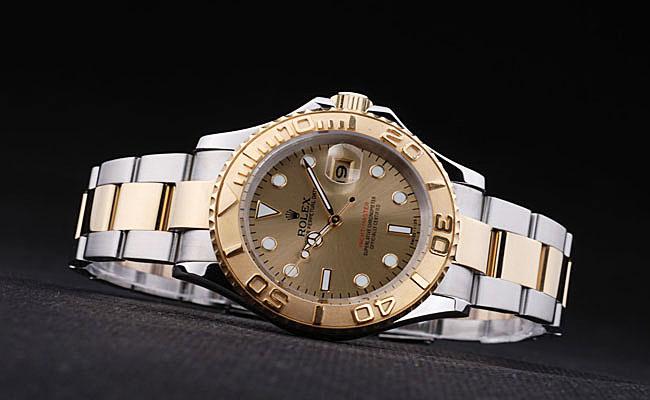 Rolex Yacht-Master II Golden Surface Cutwork Men Watch-RY3901 Rolex Yacht-Master II Golden Surface Cutwork Men Watch-RY3901