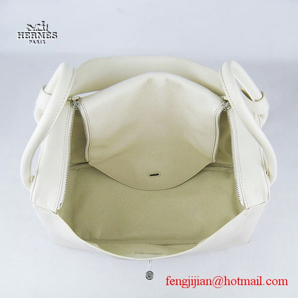 Hermes Women Shoulder Bag Beige 6208 Hermes Women Shoulder Bag Beige 6208