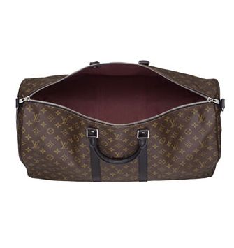 Louis Vuitton Monogram Macassar Canvas Keepall 55 Strap M56714 Louis Vuitton Monogram Macassar Canvas Keepall 55 Strap M56714
